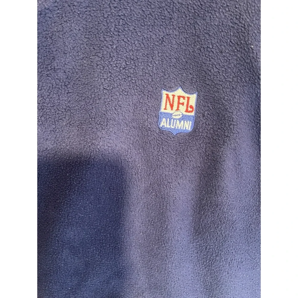 NFL Alumni Men's Extra Large Vintage 90s Blue‎ Sweater Vest XL Vtg Made In USA